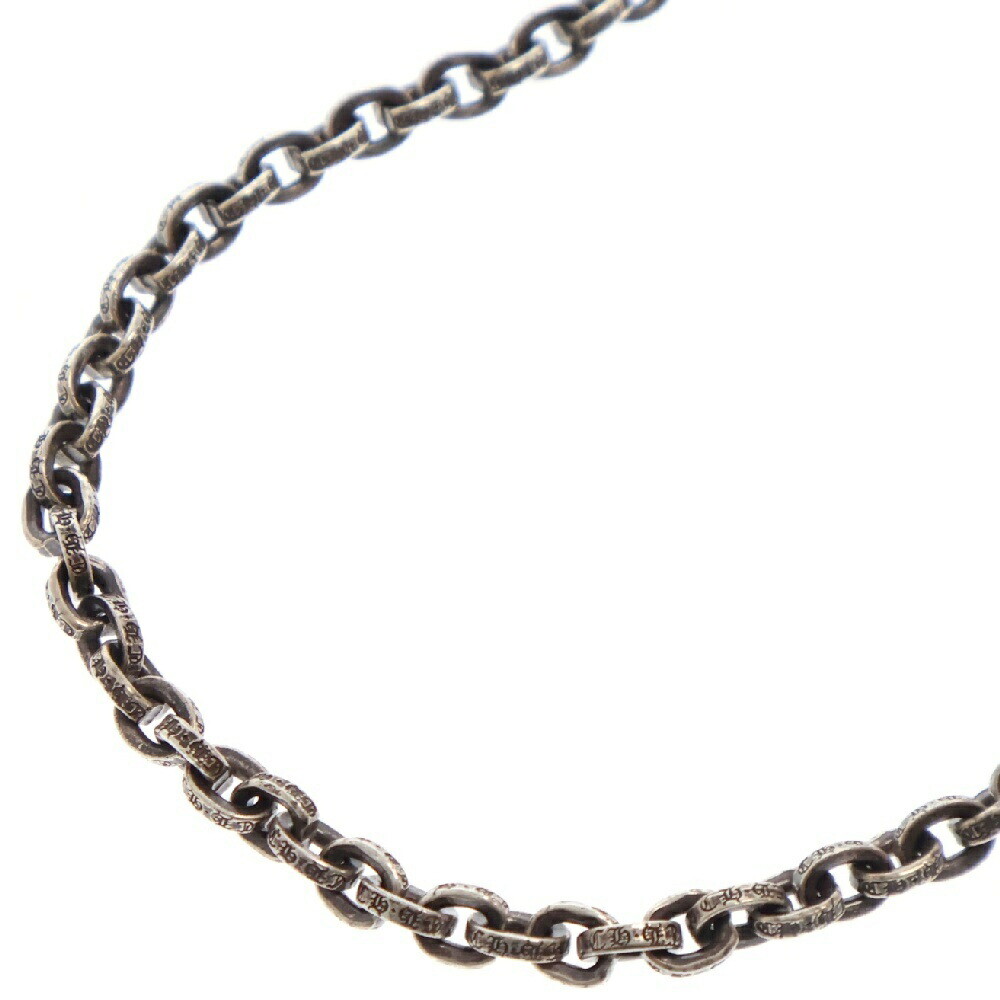 Chrome Hearts Size 30.0Inch Paper Chain 30 30Inch Silver Necklace EGo60