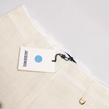 Jacquemus NWT Pants Size 40 US 8 Le Pantalon Ficelle in Light Beige Linen Blend