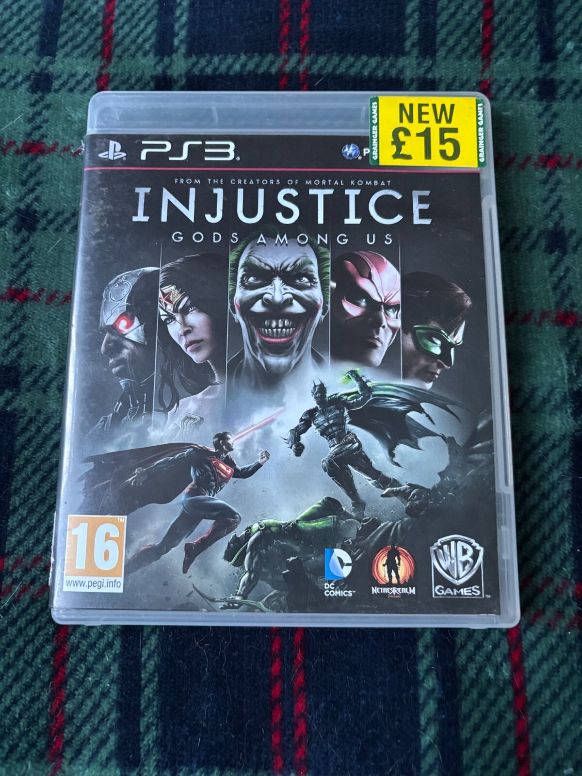 INJUSTICE GODS AMONG US  PS3 PLAYSTATION 3