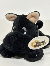 Pound Puppies Scottish Terrier Black Plush Dog 8 Inch Mary Meyer 1998 With Tags