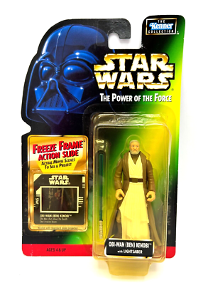 Star Wars POTF Collection 1 Obi Wan Ben Kenobi 1997 Freeze Frame