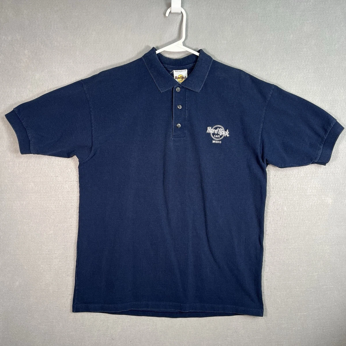 Maillot Vintage Hard Rock Cafe Las Vegas 1990's – Homme XL – Bleu Marine – Promo