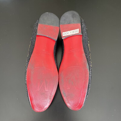 Moretti Black Label Fabian Silver Rhinestone Red Bottom  display picture 2