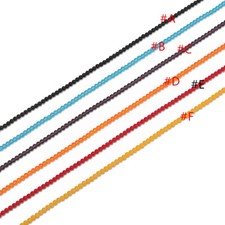 K9 Crystal Matte Round Assorted Colors Beads Size 3mm 15.5'' Strand