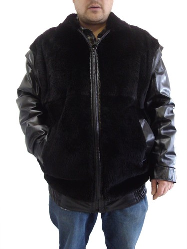 SHOWROOM NEW BLACK SHEARED BEAVER FUR 