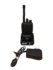 BEARCOM BC95 Vertex Standard Radio & CD-47 Desktop Charger tested working