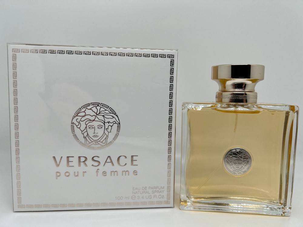 VERSACE POUR FEMME SIGNATURE 3.4 FL oz / 100 ML Eau De Parfum Spray Sealed Box