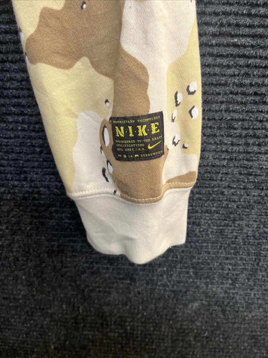 🔥Nike Chocolate Chip Desert Camo Cropped Hoodie Sweat Shirt 🔥Nike Chocolate Chip Desert Camo Cropped Hoodie Sweat Shirt