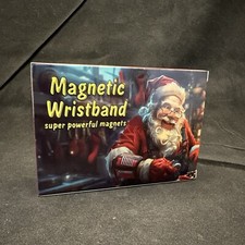 Magnetic Wristband, with Strong Magnets for Holding Screws, Nails, Drilling Bits