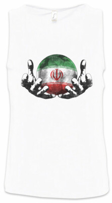 Iran Football Magic Ball Herren Tank Top Iranian Soccer Flag World Championship