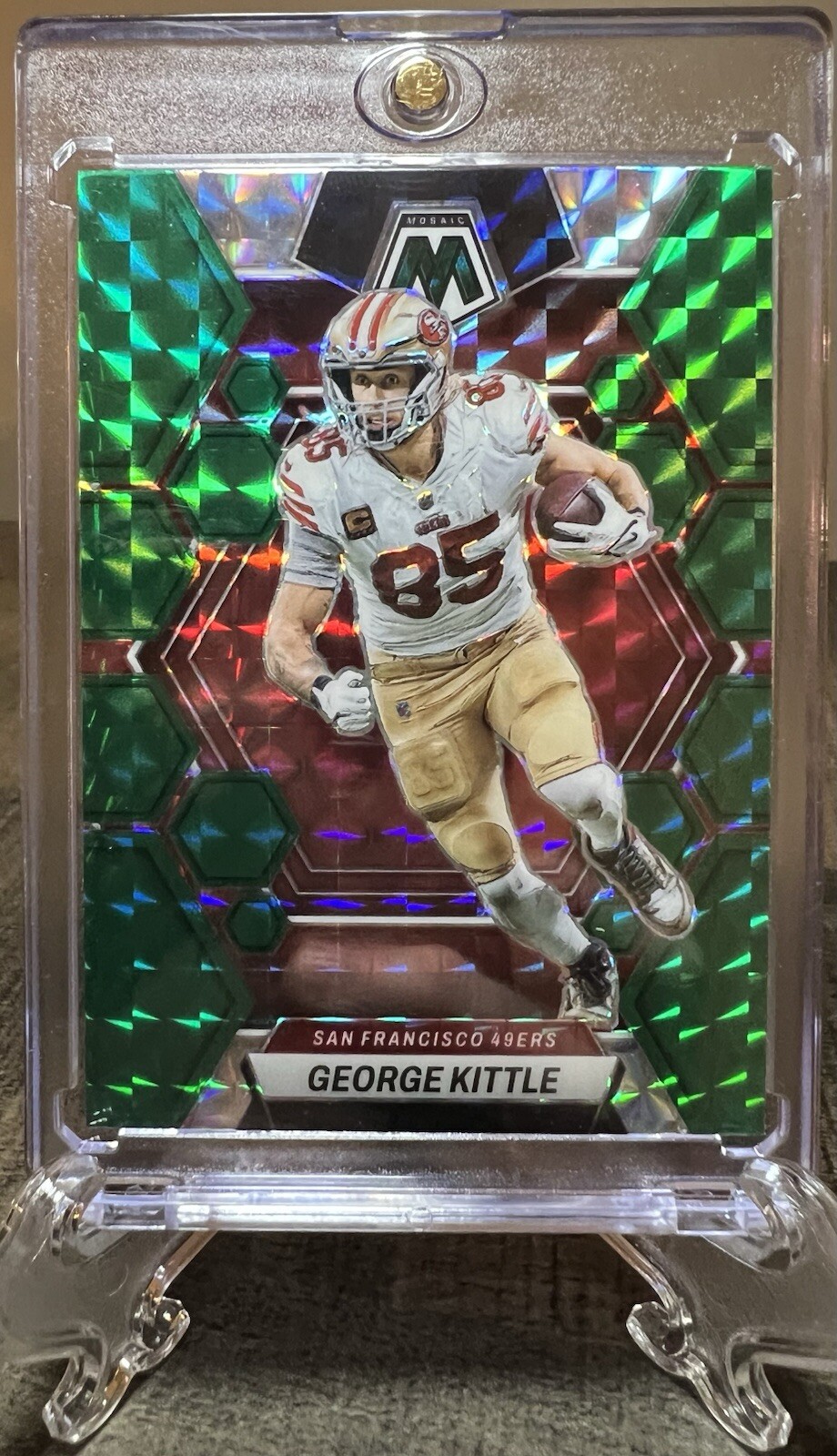 2023 Mosaic George Kittle Genesis #214 49ers Football NFL 