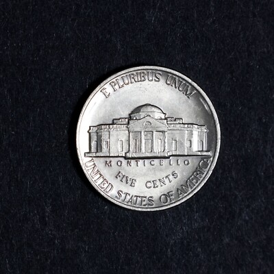 1988-D Jefferson Nickel - About Uncirculated - Actual coin
