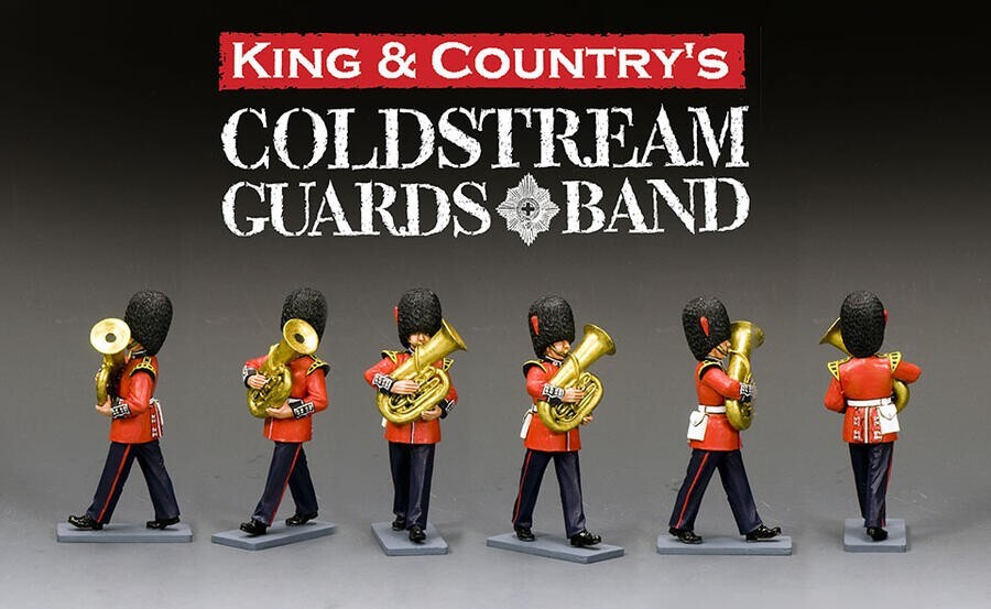 Figurine King and Country CE087 joueur de grand tuba basse