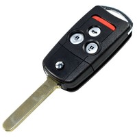 Hqrp Klapp SchlüSsel Fob SchlüSsellos Einstieg FüR Acura MDX RDX TL Tsx Zdx