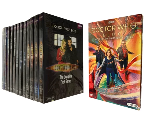 DOCTOR WHO : COMPLETE SERIES- 1-13, DVD BUNDLE SET, FAST  SHIPPING, NEW. Foto 2 de 3