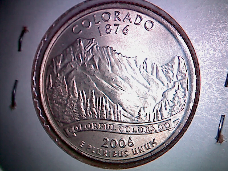 2006 D COLORADO, STATE WASHINGTON QUARTER UNCIRCULATED. C06D - Image 2 of 2
