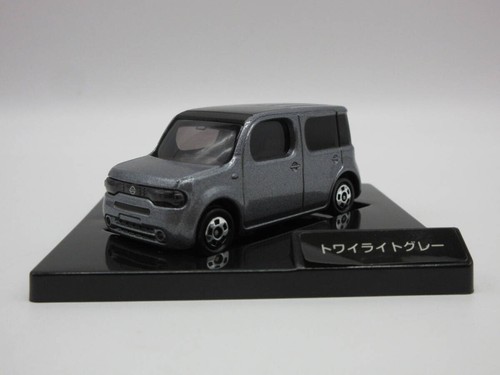 Tomica Nissan CUBE Z12 dealer special order color sample minicar twilight gray