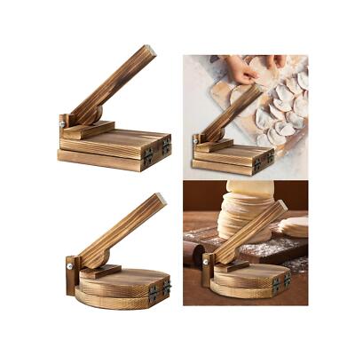 Holz Tortilla Presse, Knödel Presse Werkzeug, tragbare Obst Torten Mais Tortilla