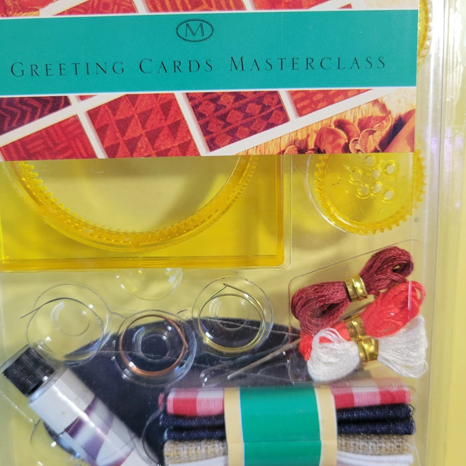 Greeting Cards Masterclass DIY How to Arts Craft Kit Gift Set With Guide NEW - Image 3 of 4