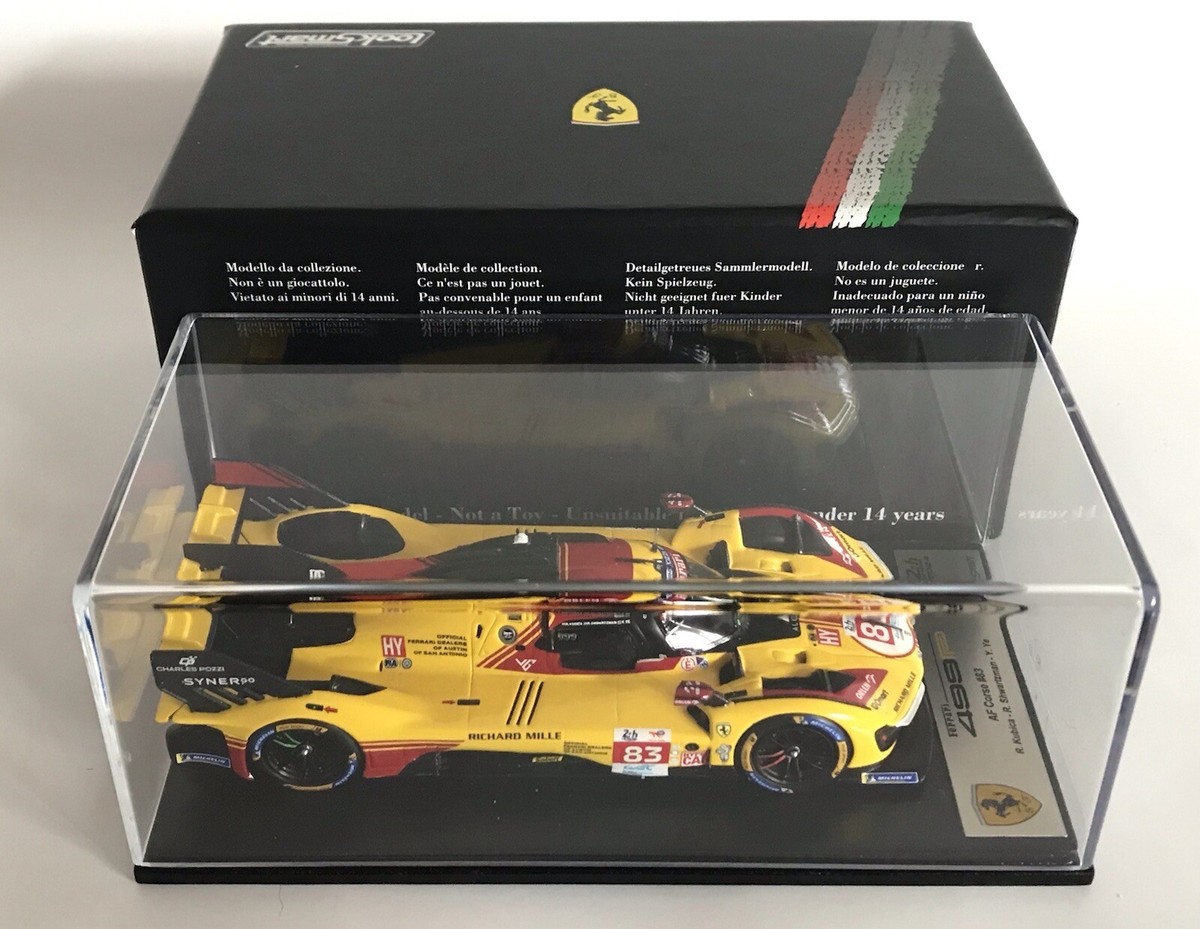 Ferrari LeMansアイテム Looksmart LSLM184 Ferrari 499P ORLEN AFCorse #83 Kubica Ye