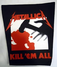 Metallica Back Patch - 30+ Years Old - Original - Kill 'em All - Vintage but NEW