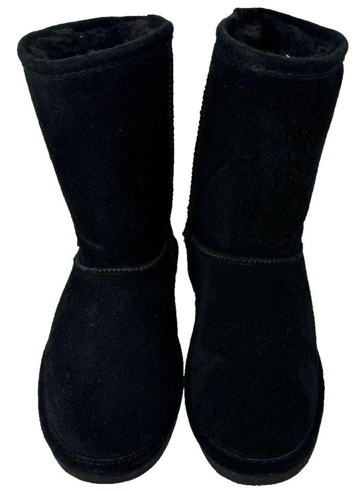 Bearpaw Women's Dorado Pull On Wool Lined Mid Winter Boots Black Size:9 175H - Image 2 of 4