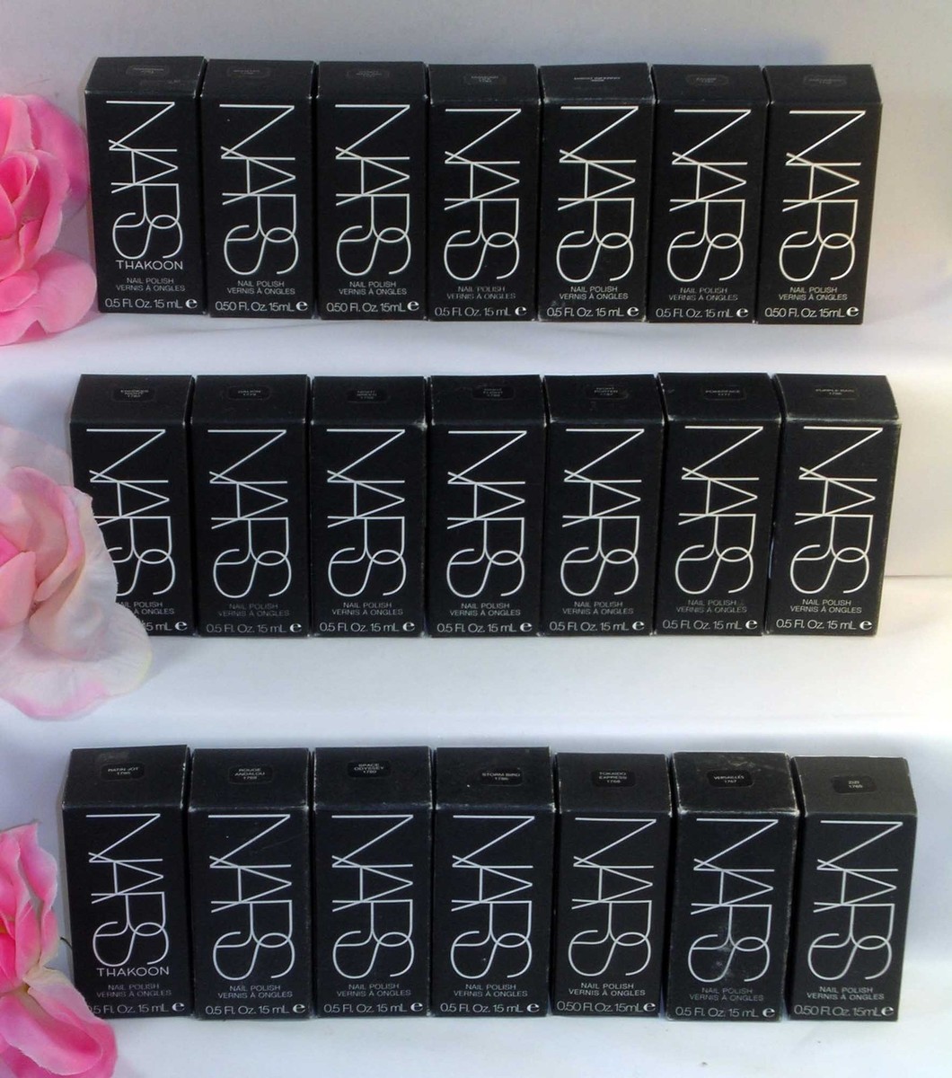 NARS まとめ売り New Boxed NARS Nail Polish .5 fl oz 15 ml Assorted Colors 20+