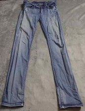 Citizens Of Humanity Ava Low Waist Pants Women's Size 29 Denim Straight Leg