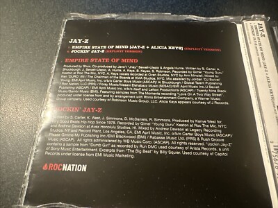 Empire State of Mind by Jay-Z Ft Alicia Keys (CD, 2009) 2 Tracks
