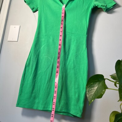 pull & bear green dress ZARA MINI DRESS – ANS