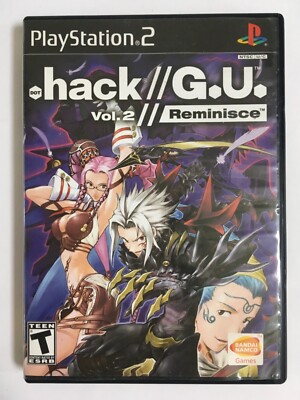 .hack G.U.: Vol. 2 -- Reminisce (Sony PlayStation 2, 2007) PS2 Tested