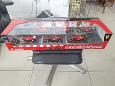 Diecast Ferrari Formula 1 Racing Cars and Drivers, Bburago 1:43 6-Pack