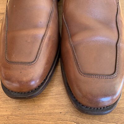 Allen Edmonds MILFORD Tan Men’s  Made USA Loafers  Size 15 D Allen Edmonds MILFORD Tan Men main image 4