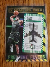 2021-22 NBA Hoops Jayson Tatum Frequent Flyers HOLO Insert Celtics