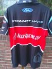 Cole Custer #41 HAASTOOLING.COM/SHR race day pit crew shirt - LARGE — photo 2