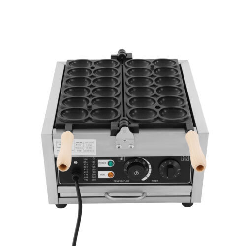 Egg-Shape Waffle Making Machine Mini Electric Waffle Making Baking ...