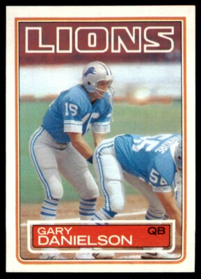 1983 Topps Gary Danielson Detroit Lions #61 | eBay
