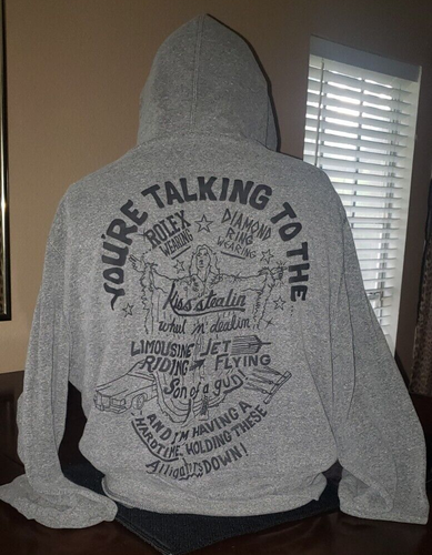 RIC FLAIR ROOTS OF FIGHT GRAPHIC HOODIE SWEATSHIRT SIZE XL - Picture 2 of 8