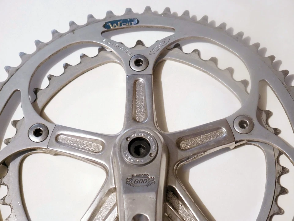 Shimano 600 Arabesque Crankset - 52/42 - 170mm - Very Good Condition / AC1202 - Image 4 of 4