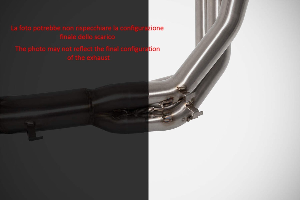 HEADERS 3 IN 1 ZARD STEEL RACING TRIUMPH SPEED TRIPLE 1200 RS/RR