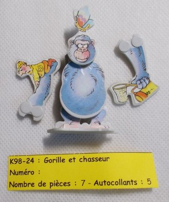 Kinder - Zirkus - Gorilla und Jäger - K98 24 - ohne BPZ