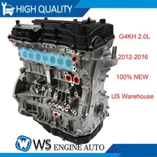 Long Block Engine Assembly For 12-16 Hyundai Sonata i40 Kia Optima G4KH 2.0T GDI