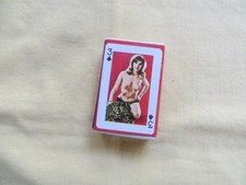 Mini jeu de 52 cartes érotiques - tirette fête forraine
