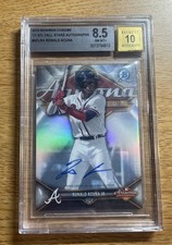 2018 Bowman Chrome Ronald Acuna Jr AFL  Auto RC Rookie /150 Fall Stars Autograph