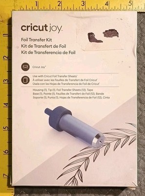 CRICUT JOY Foil Transfer Kit New Open Box Use with Cricut Foil Transfer Sheets