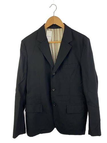 COMME des GARCONS HOMME Tailored Jacket S Wool NVY Solid HC J009 - Picture 1 of 7