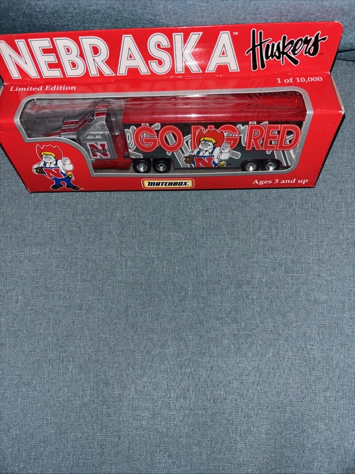 1997 NEBRASKA HUSKERS GO BIG RED TRAILER/MATCHBOX/WHITE ROSE COLLECTIBLES - Image 2 of 3