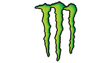 Monster Energy, Green, Vinyl Die Cut Sticker