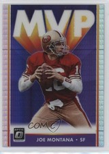 2019 Panini Donruss Optic MVP Joe Montana #MVP-17 HOF 1i0n