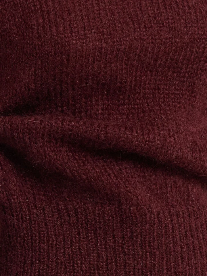 DRIES VAN NOTEN Tenne Red Wool Sweater New & Authentic - Image 2 of 2